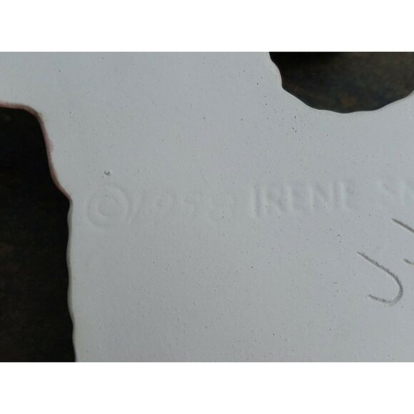 Little Bo Peep Lamb Wall Décor MCM Ceramic Nursery Irene Smith Anthropomorphic - Picture 8 of 12